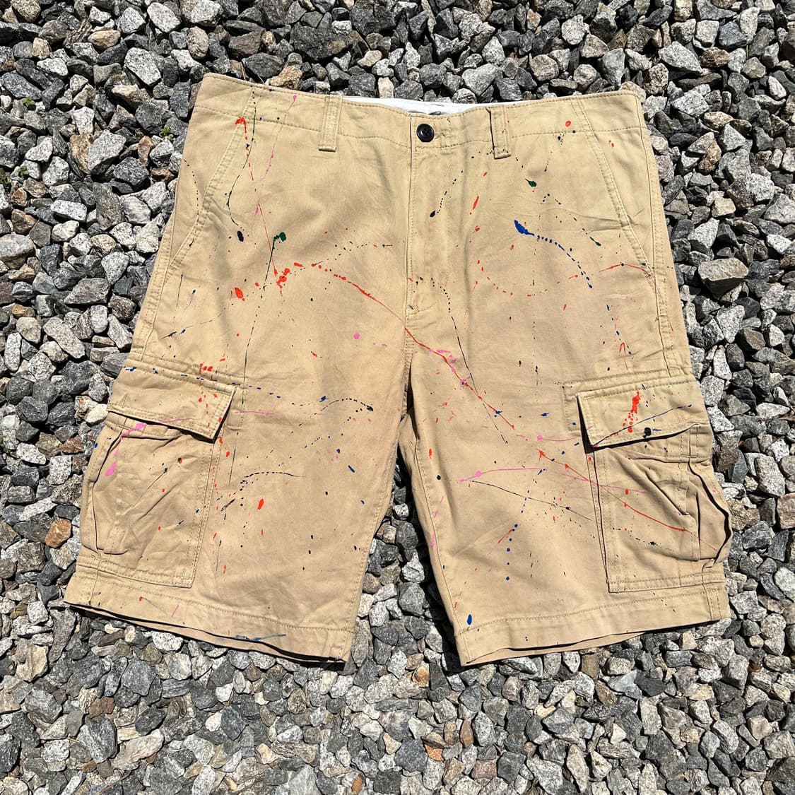 에디바우어 페인팅 카고 팬츠 (실측확인) 상품이미지1