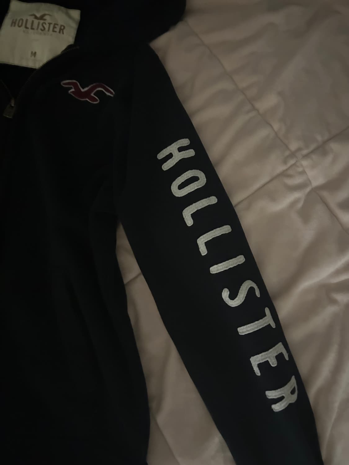 홀리스터 양홍원 팔로고 후드집업 블랙 상품이미지3