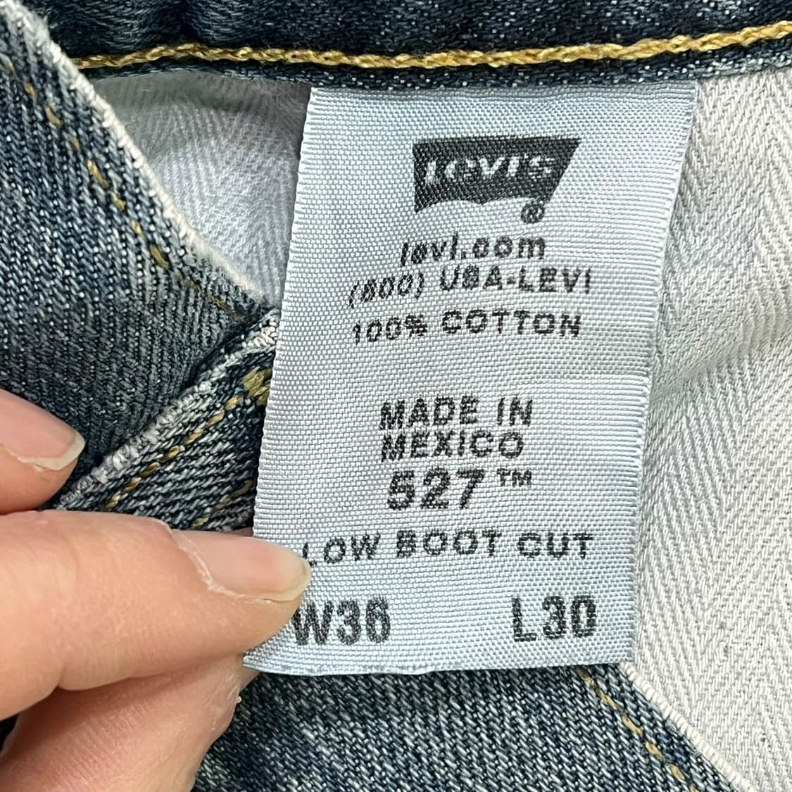 리바이스 527 부츠컷 데님팬츠 s08579 상품이미지9