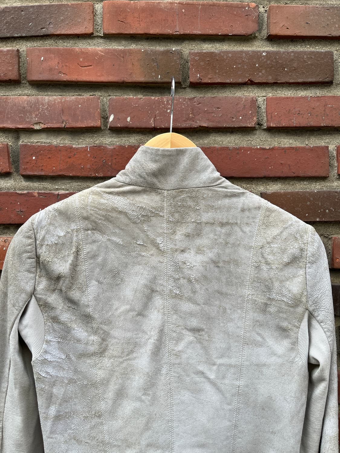 릭오웬스 사선 양가죽 자켓 상품이미지6