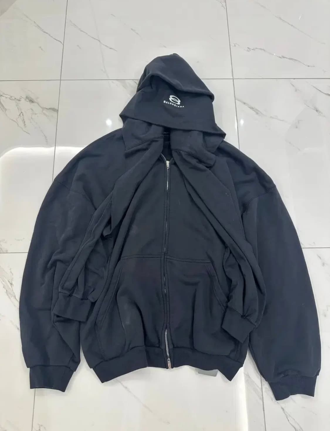 [4] 발렌시아가 인코그니토 후드 집업 상품이미지4