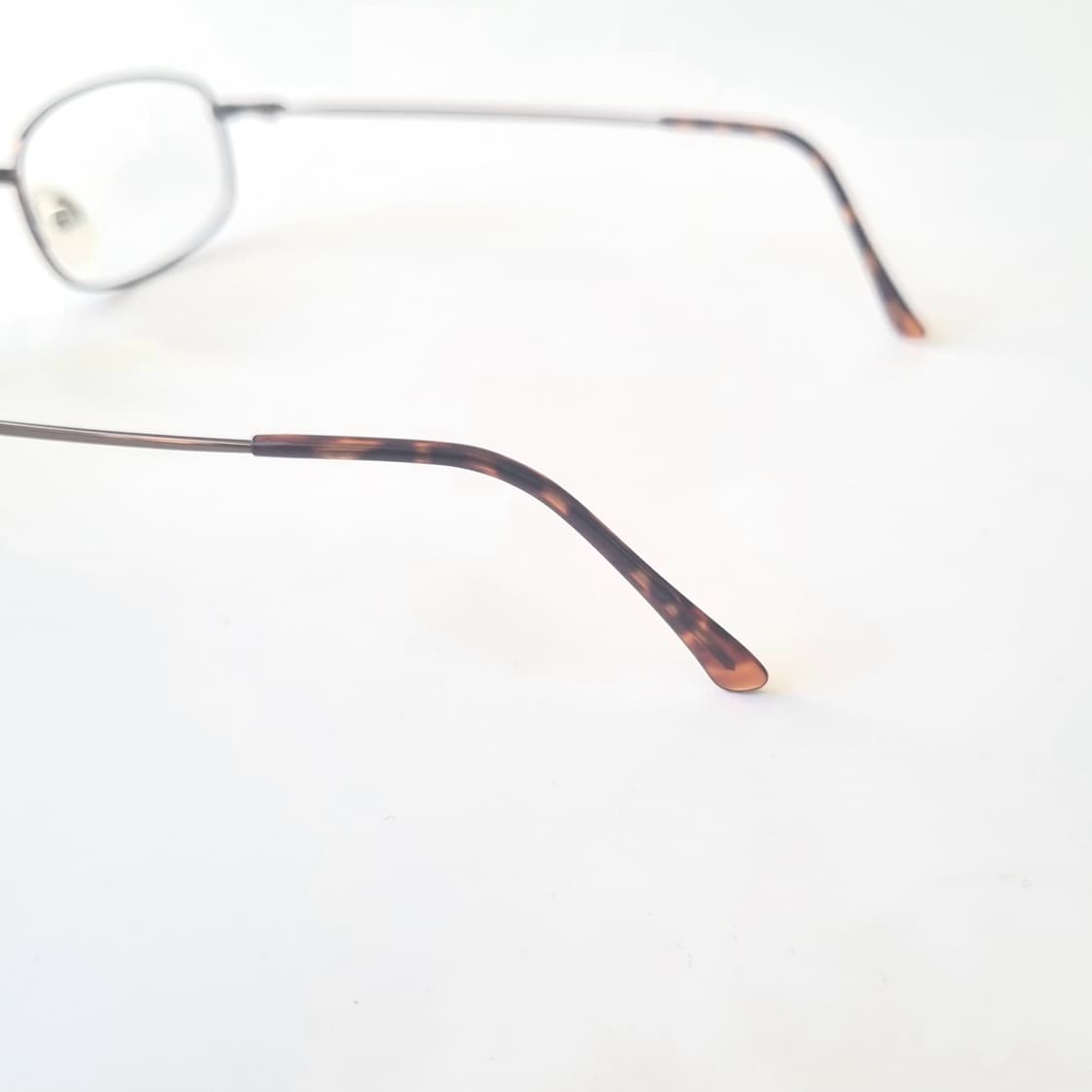 [ 데드스탁 ] 브라운 라운드사각 레트로 안경테  405 상품이미지6