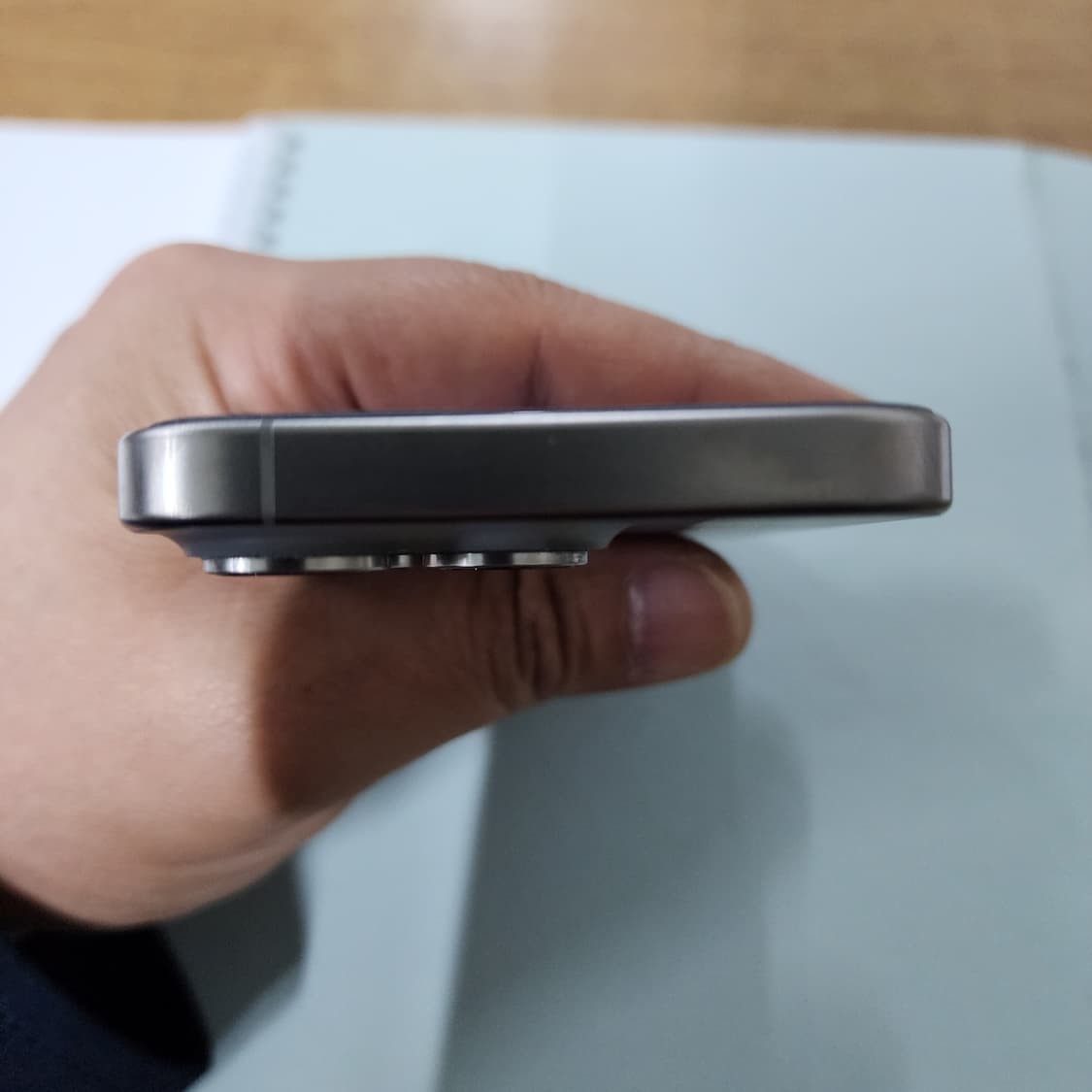 아이폰 15 프로 128GB 실버 상품이미지5