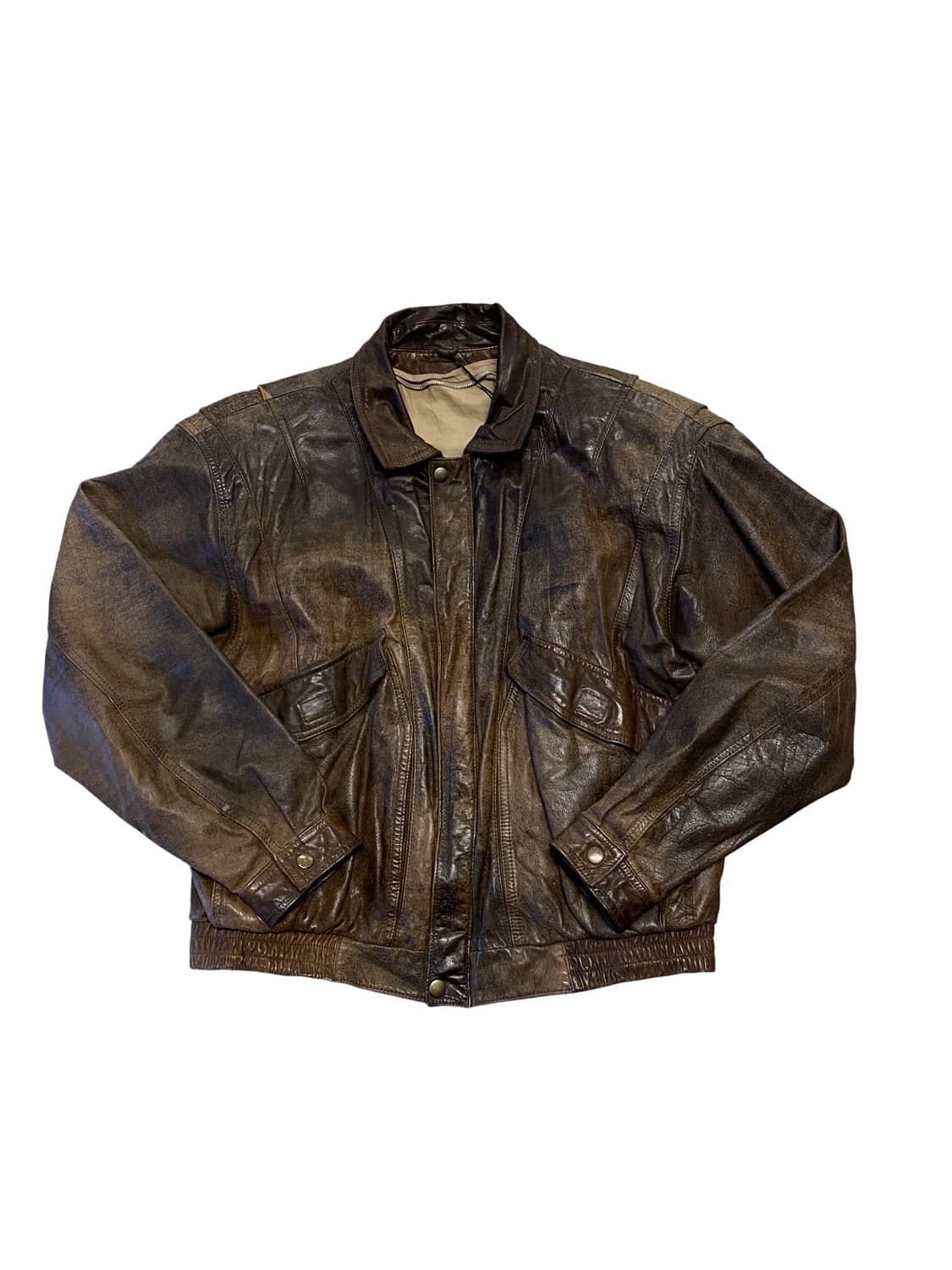 빈티지 레더 자켓 (Man L) AA0961 상품이미지3