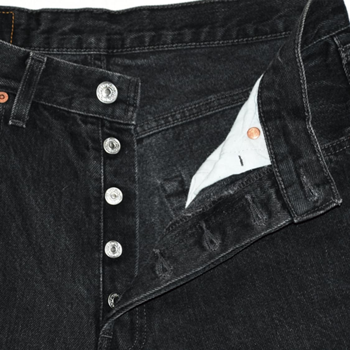 90s Levis 501 블랙데님팬츠 상품이미지5