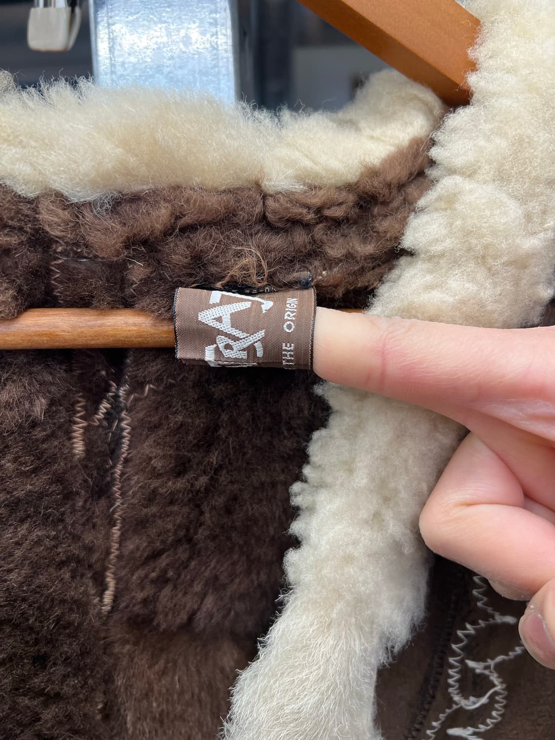 Vintage Shearling Vest 상품이미지4