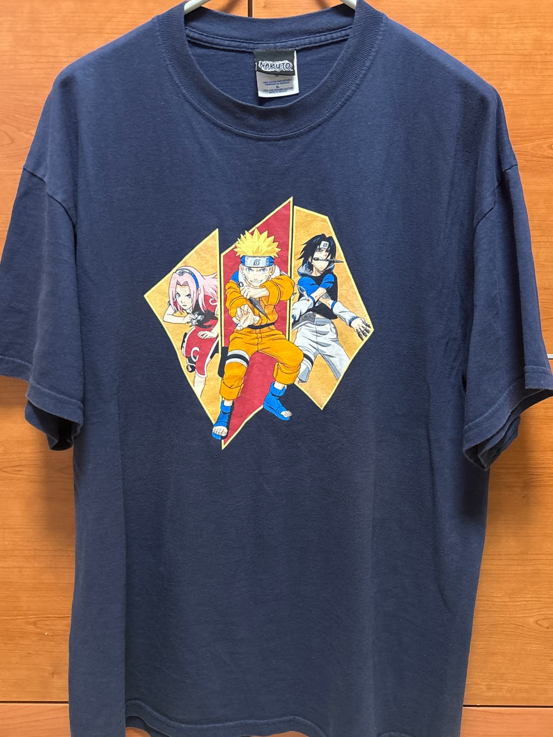 빈티지 나루토 반팔 티셔츠 2000s 상품이미지1