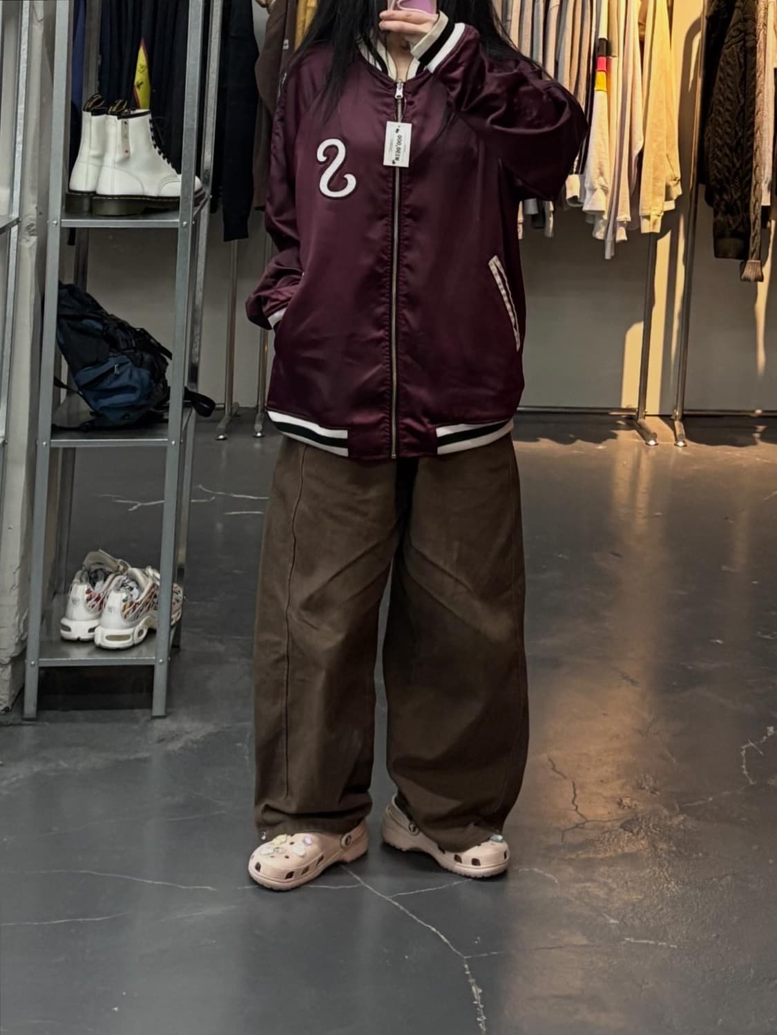 스투시 35주년 월드투어 타이거 수베니아 리버시블 스카쟌 A2982 상품이미지3