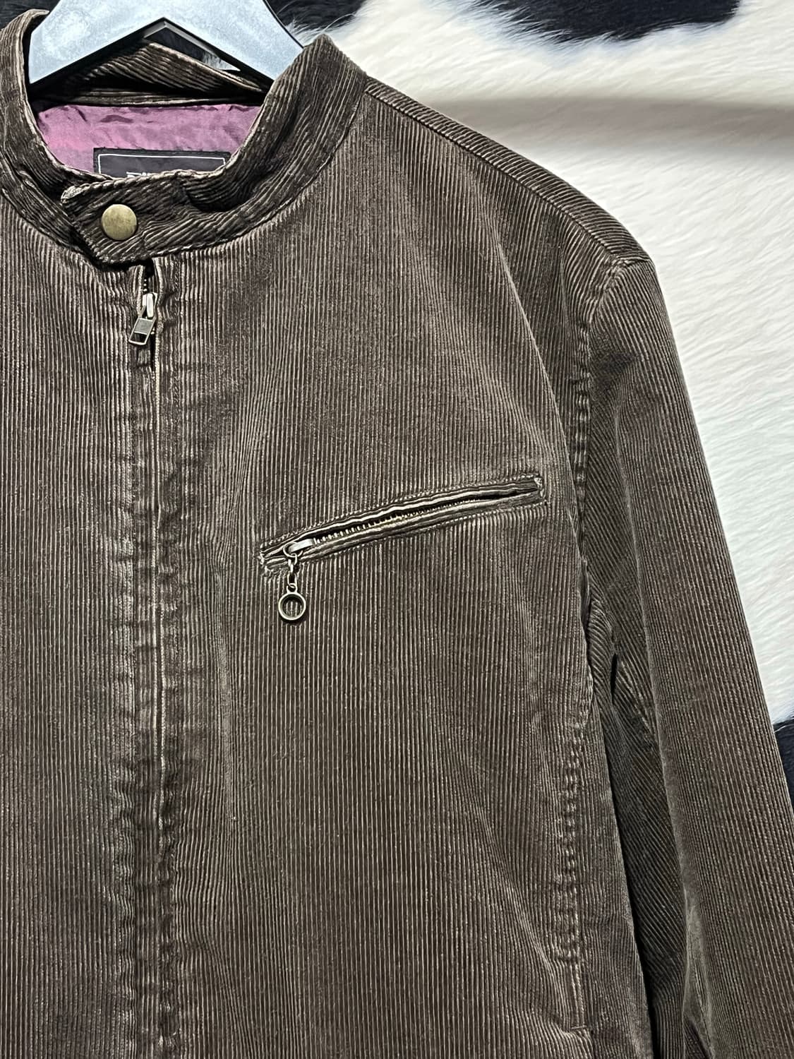 브라운 코듀로이 자켓 상품이미지4