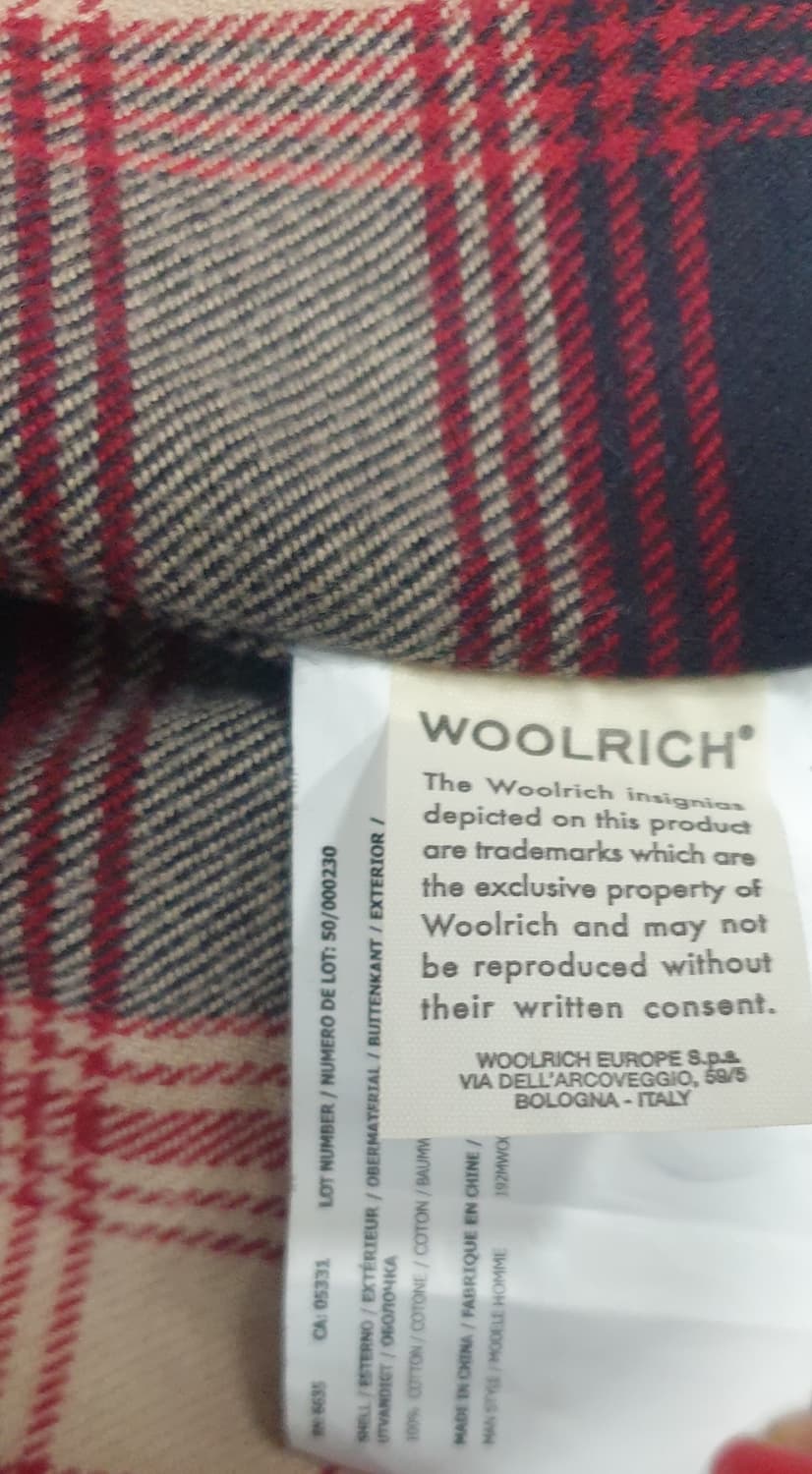 울리치 체크 셔츠 USA S EU M 상품이미지7