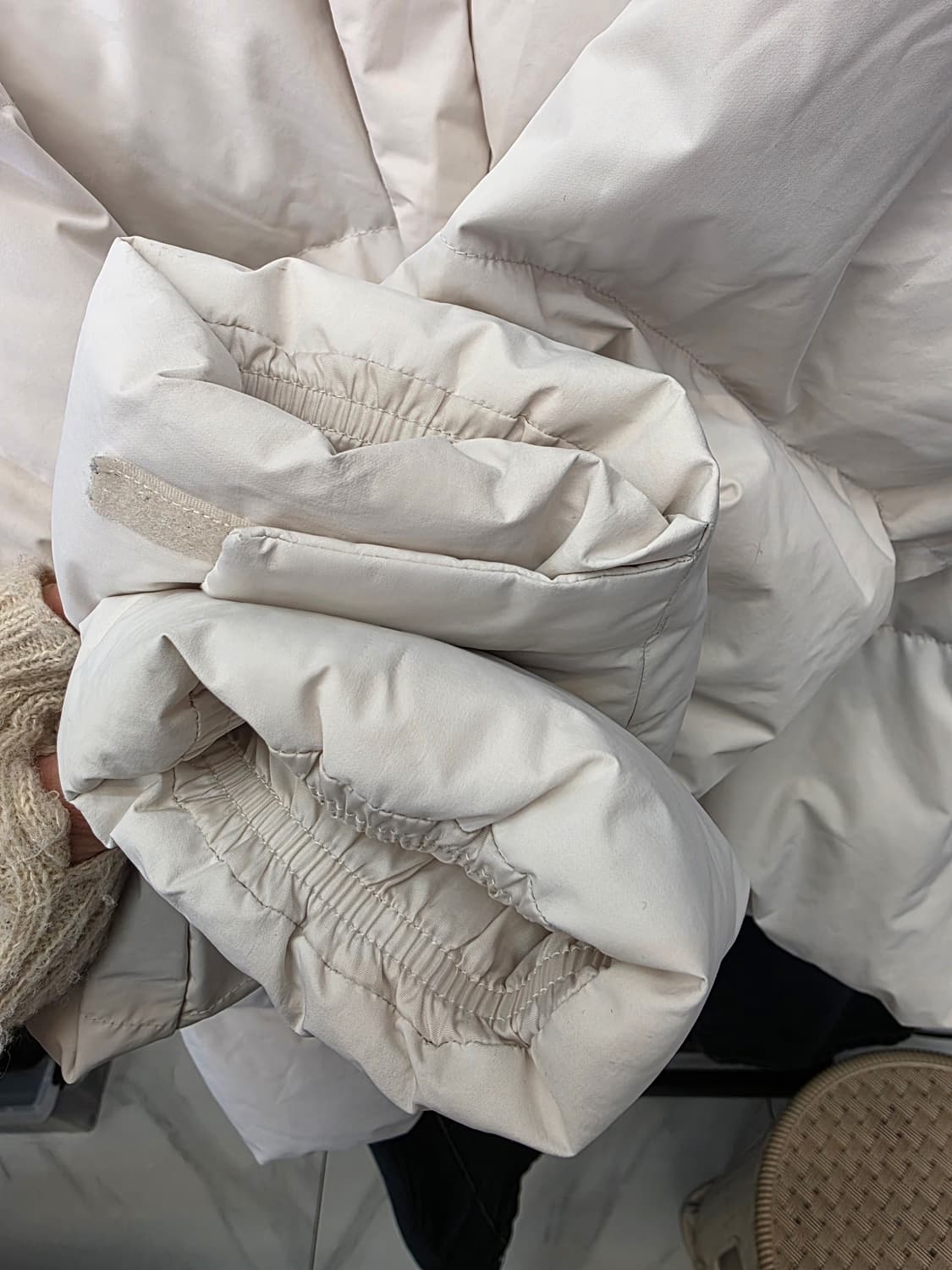 노스페이스 화이트라벨 리버턴 티볼 패딩 L 상품이미지7