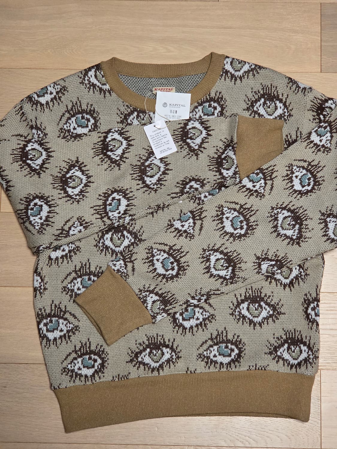 택,영수증 O) 캐피탈 SPEAK EASY 니트 3사이즈 상품이미지1