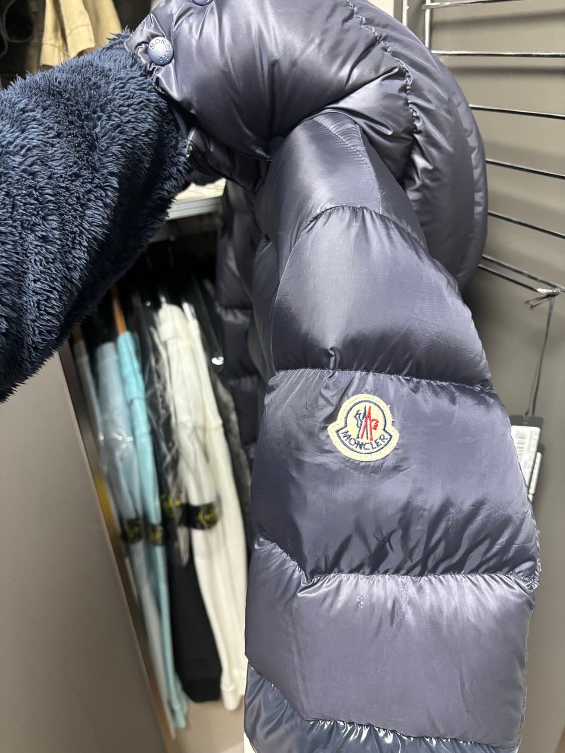 몽클레어 삼선윌름패딩 상품이미지6