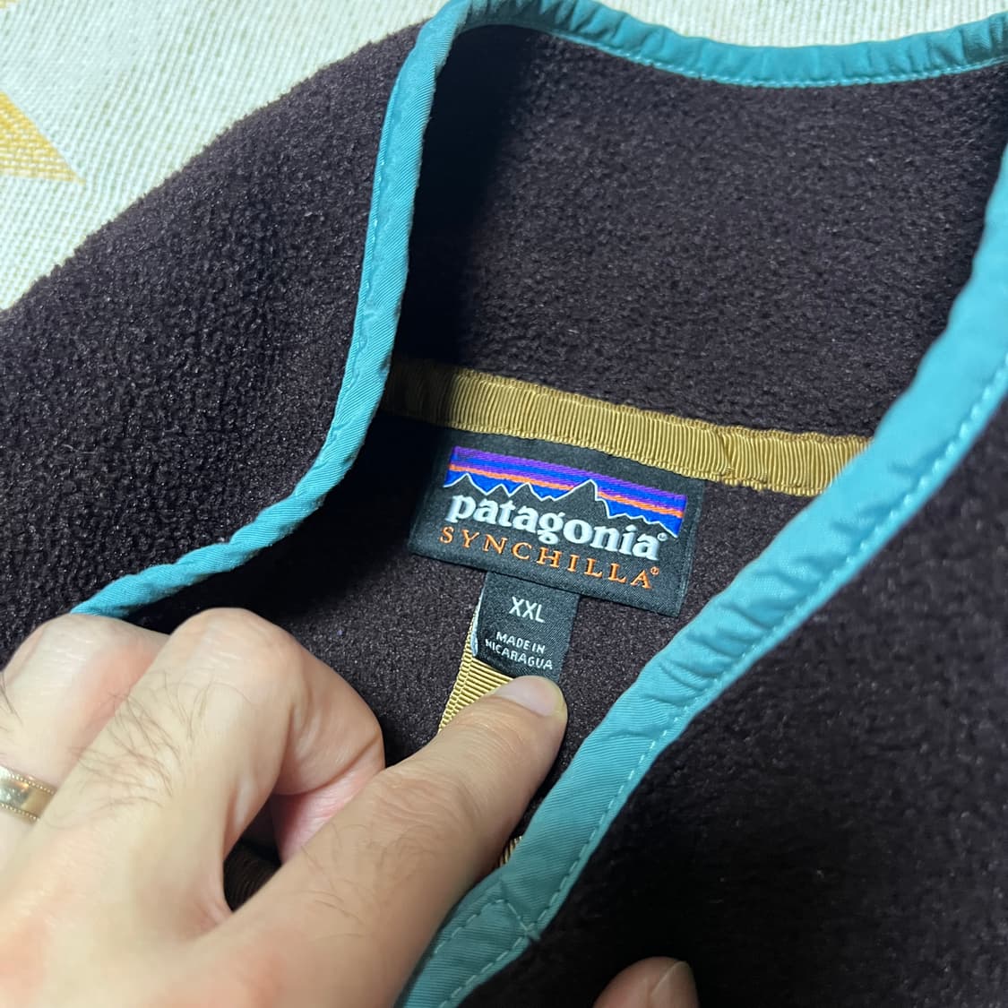 파타고니아 신칠라 스냅티 옵시디언 플럼 XXL 상품이미지4