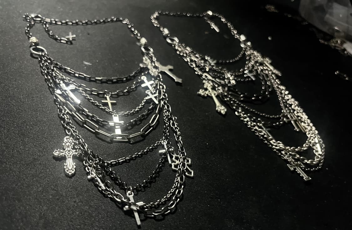 Handmade custom layering necklace 상품이미지4