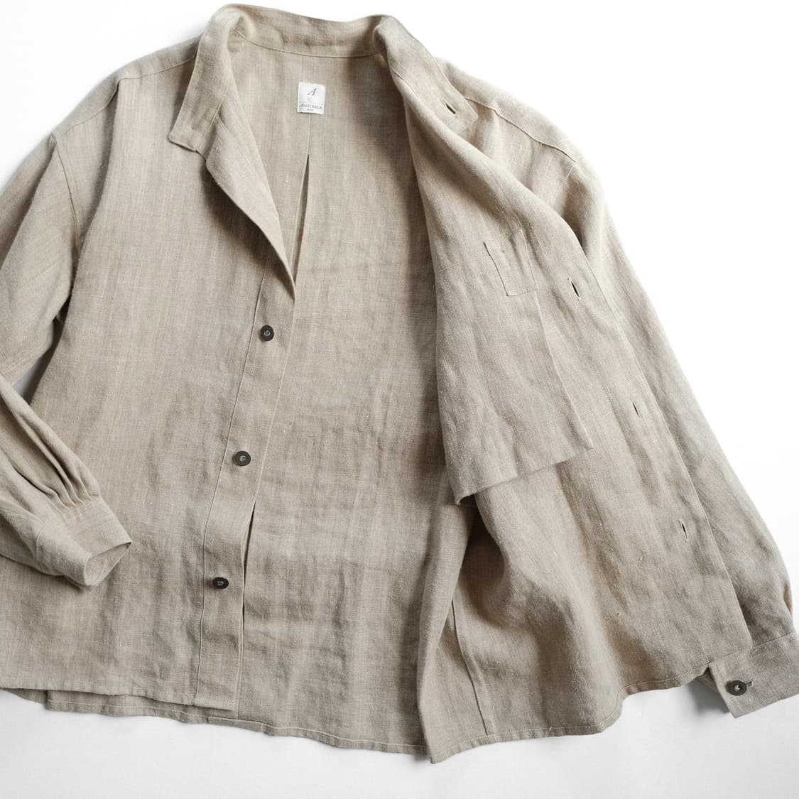 아나토미카 BOURGERON 린넨 셔츠 자켓 XL사이즈 상품이미지8