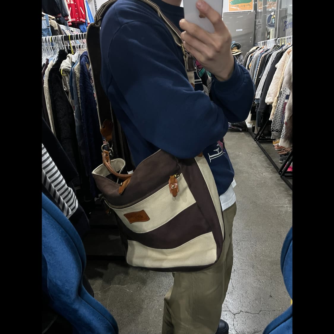 Grips 캔버스 토트백 크로스백 Made in JAPAN  상품이미지2