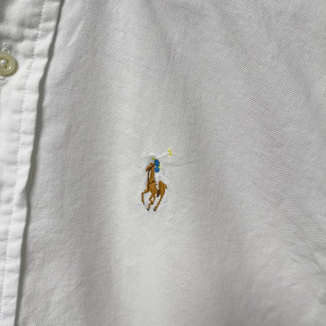 폴로 랄프로렌 화이트 옥스포드 셔츠 상품이미지3