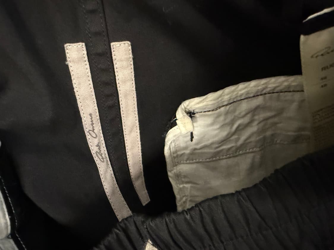 릭 오웬스 벨라스 카고 포켓 드로스트링 팬츠 상품이미지8