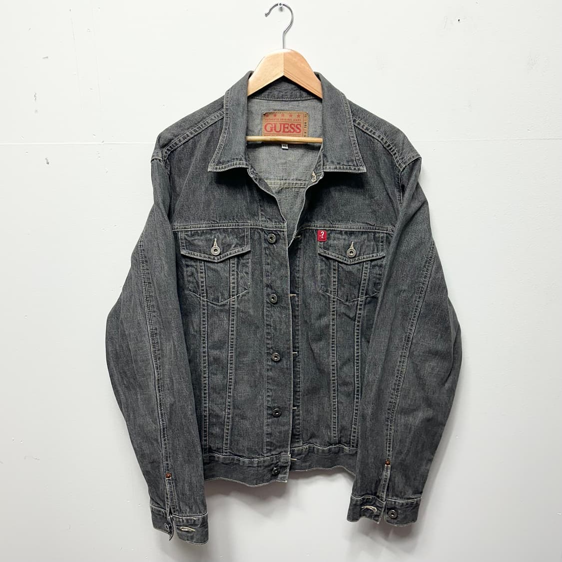 올드 게스 2세대 데님 자켓 made in usa 상품이미지1