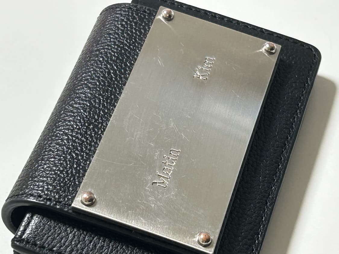 마뗑킴 아코디언 지갑 블랙 상품이미지8