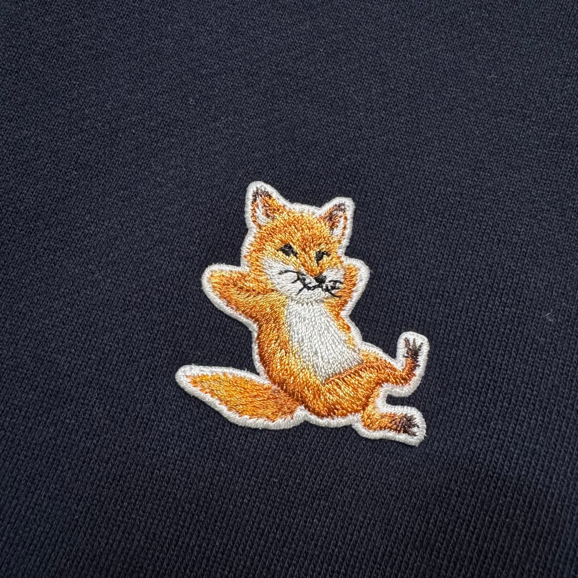 Name : 메종 키츠네 칠랙스 폭스 클래식 네이비 맨투맨  :) 상품이미지3