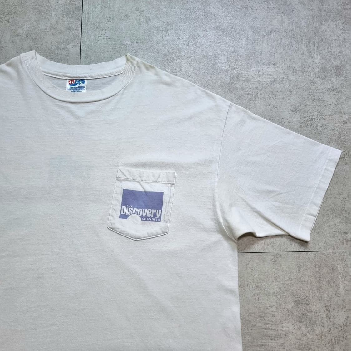 90s USA Discovery Pocket T, XL sz 상품이미지3