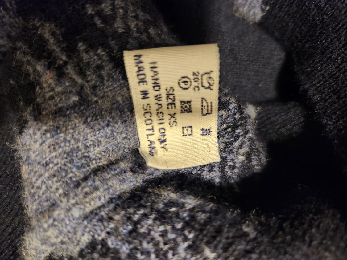 (정품)샤넬 배리 BARRIE 네이비 니트 상품이미지7