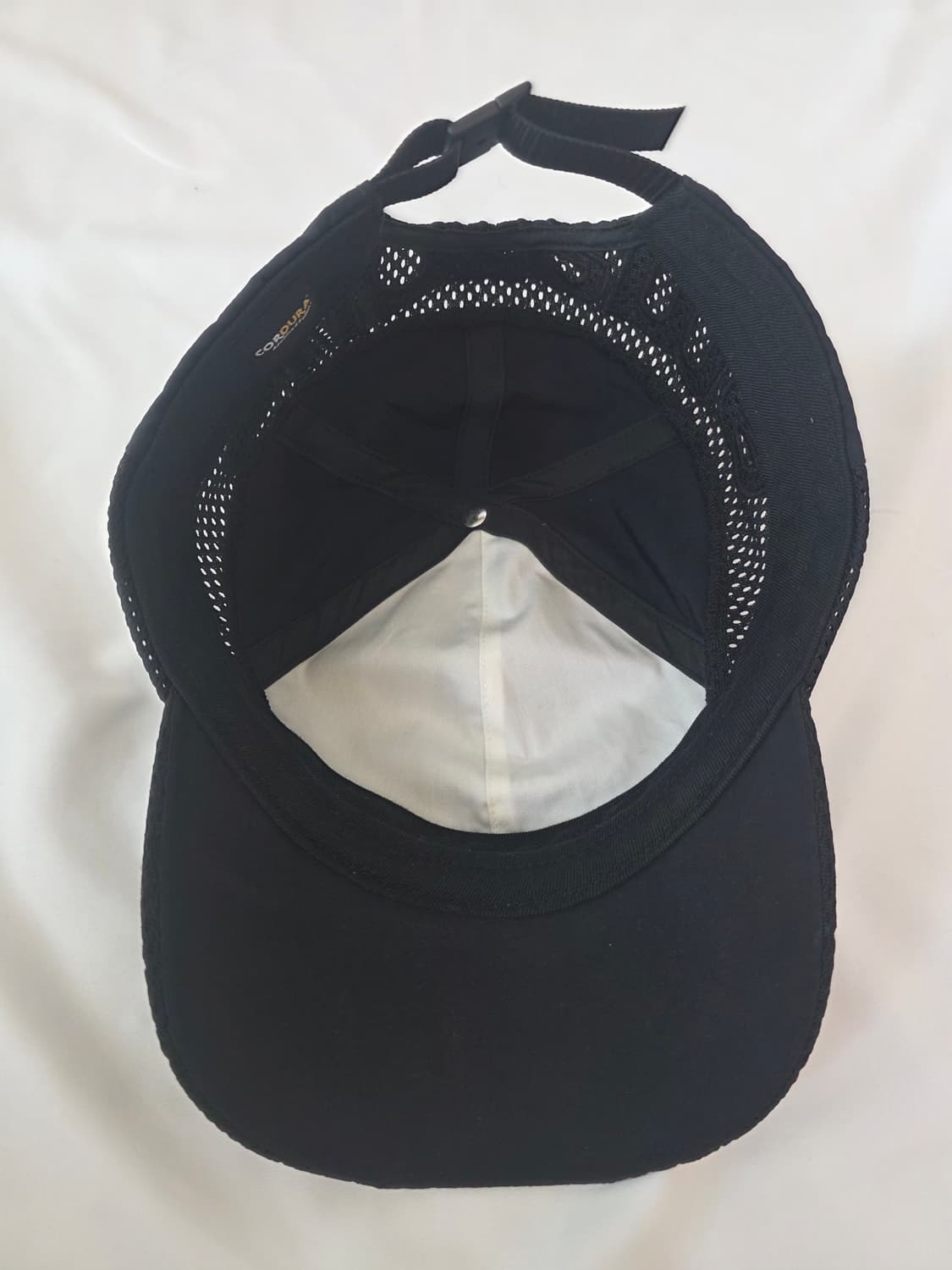 슈프림 코듀라 메쉬 6-패널 블랙 상품이미지4