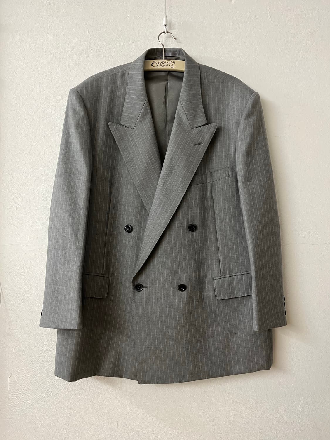 랑방 빈티지 더블 브레스티드 자켓 블레이져 상품이미지1