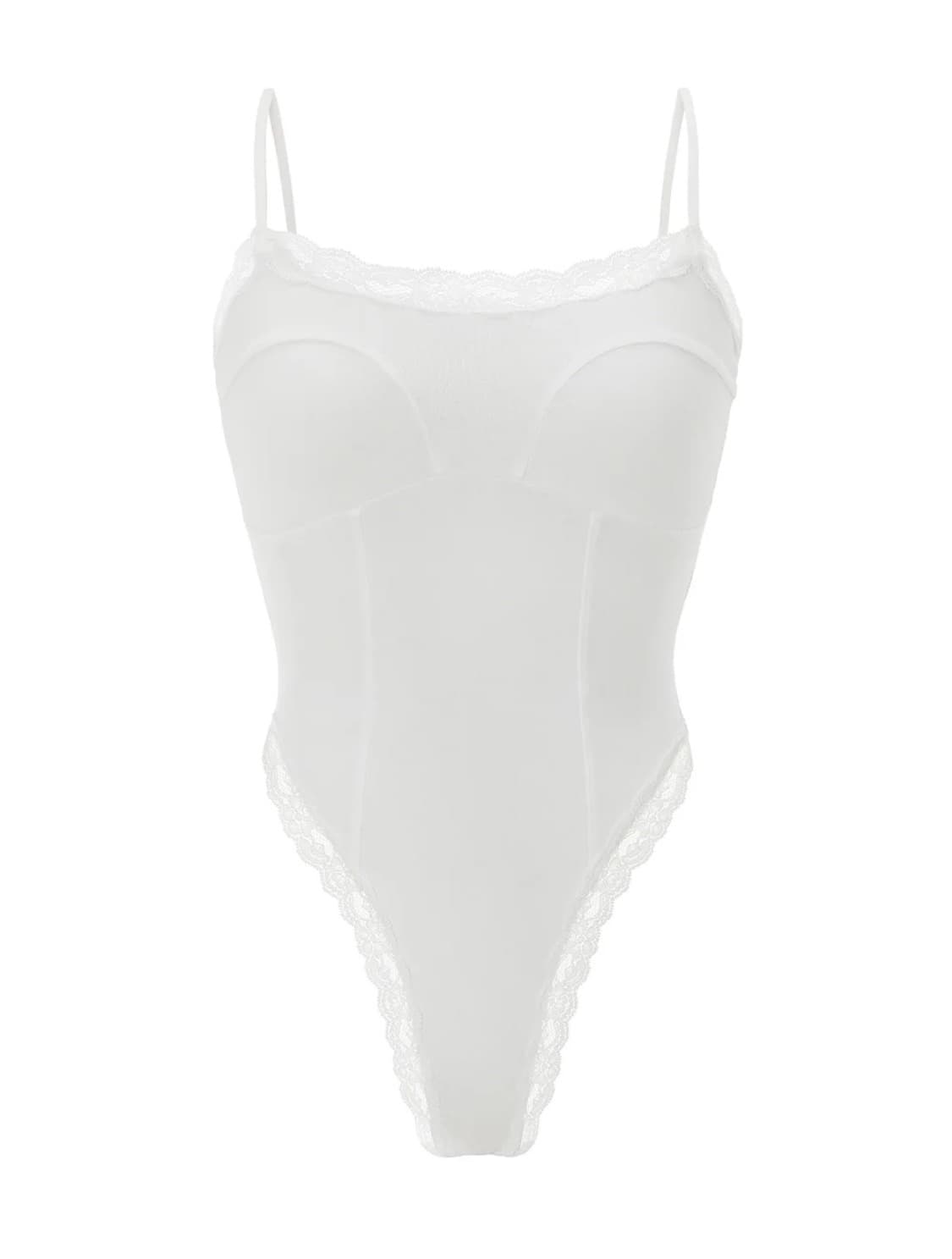 (미개봉) 쓰리타임즈 Evelyn lace top 화이트 판매  상품이미지1