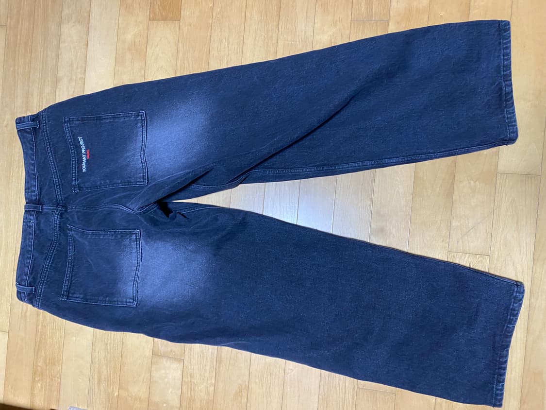 유먼트 더블니 흑청 L 상품이미지2