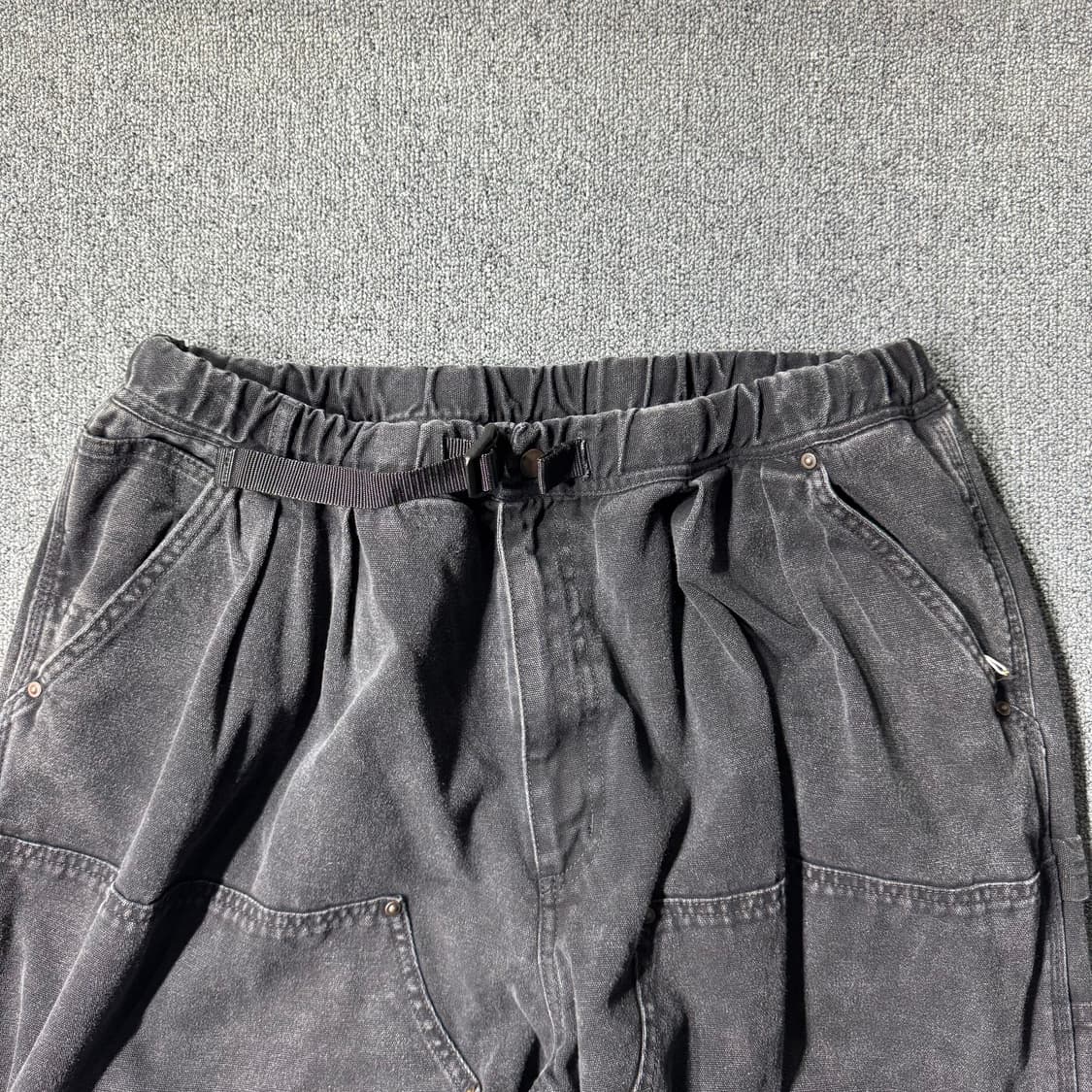 빔즈 더블니 카펜터 데님 팬츠 블랙 ( OS/OLD-7758 ) 상품이미지2