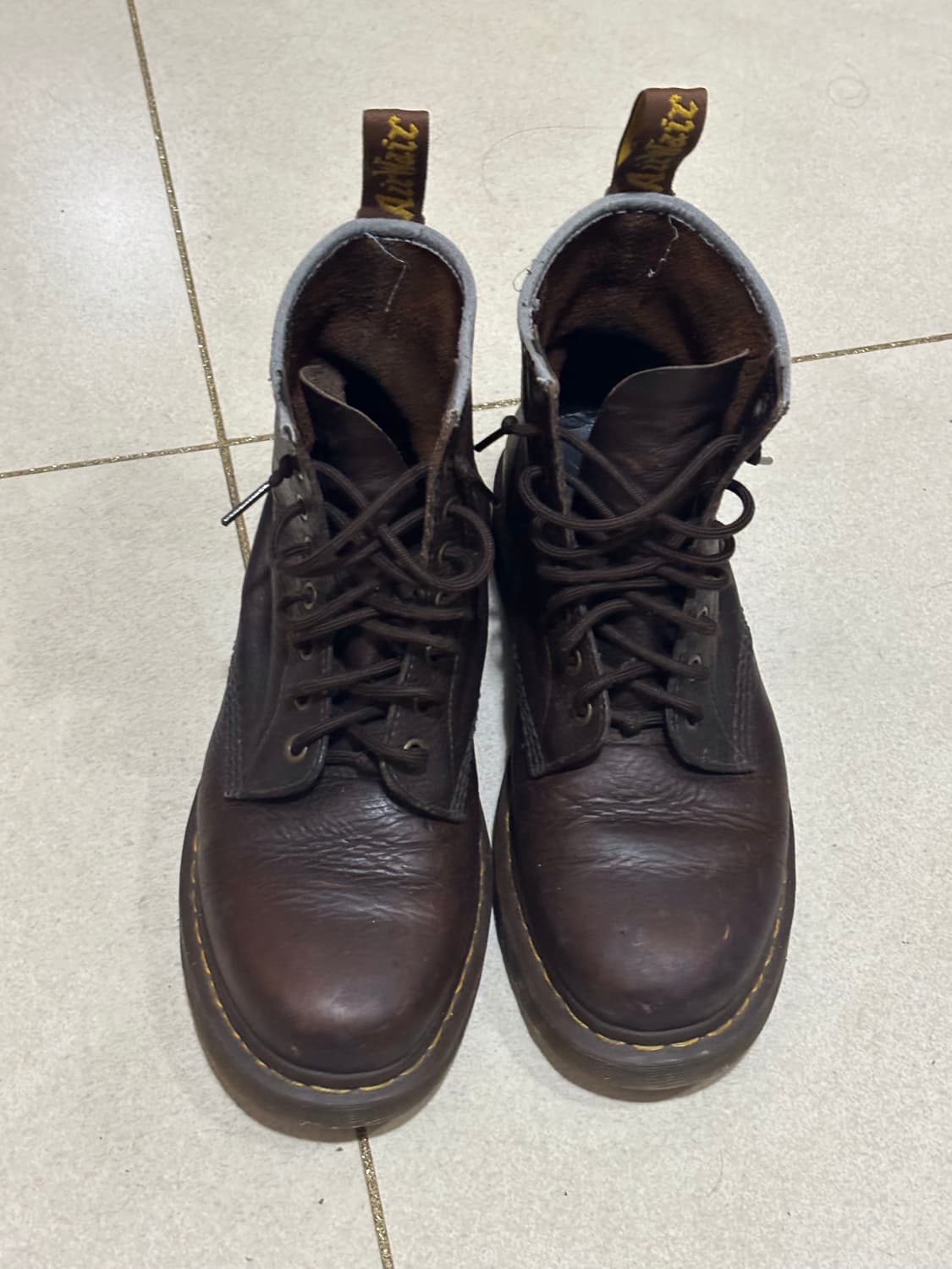 닥터마틴 워커 8홀 구두 브라운 260 상품이미지2