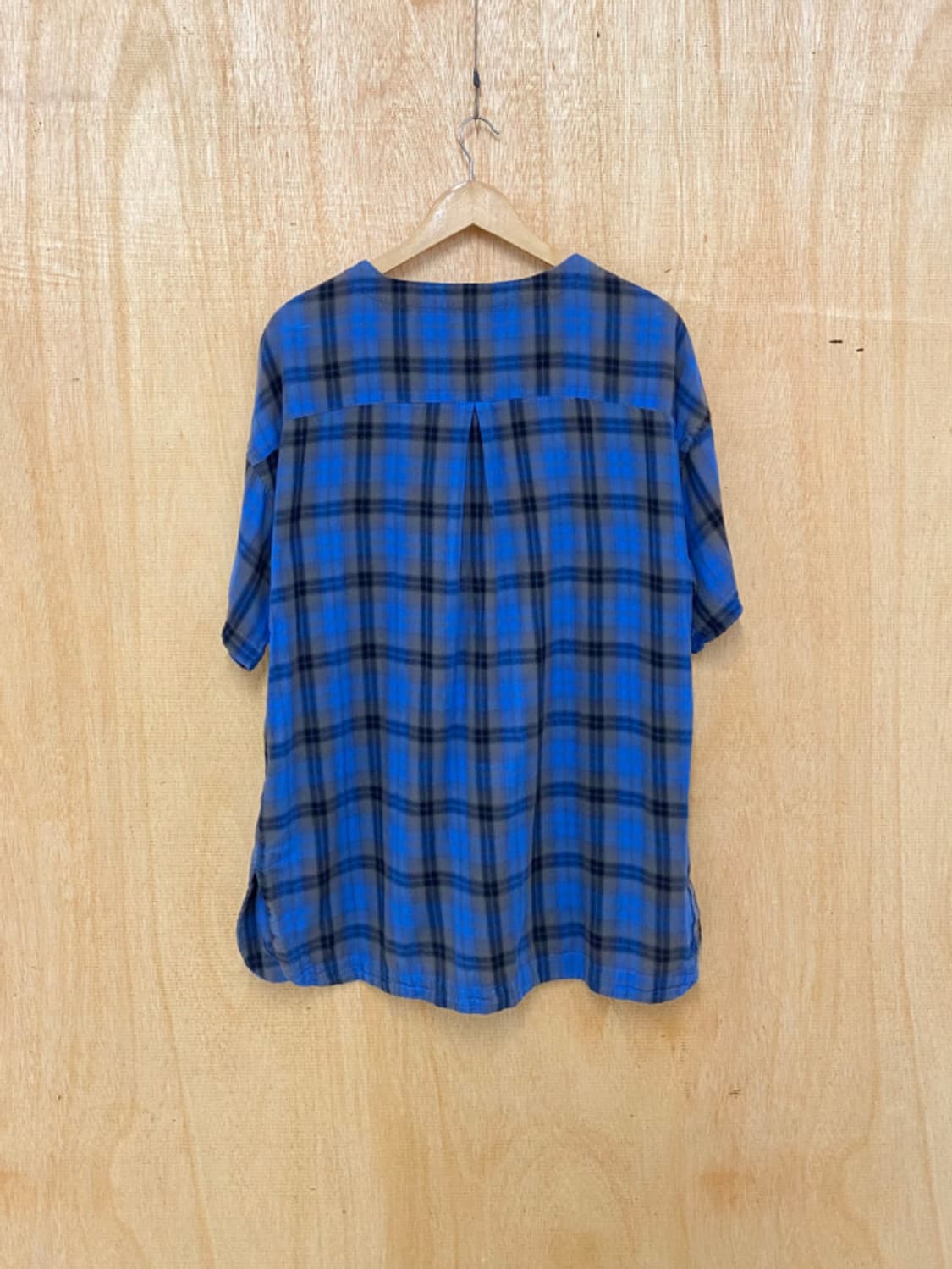 BEAMS check anorak shirts 빔즈 체크 아노락 셔츠 상품이미지4