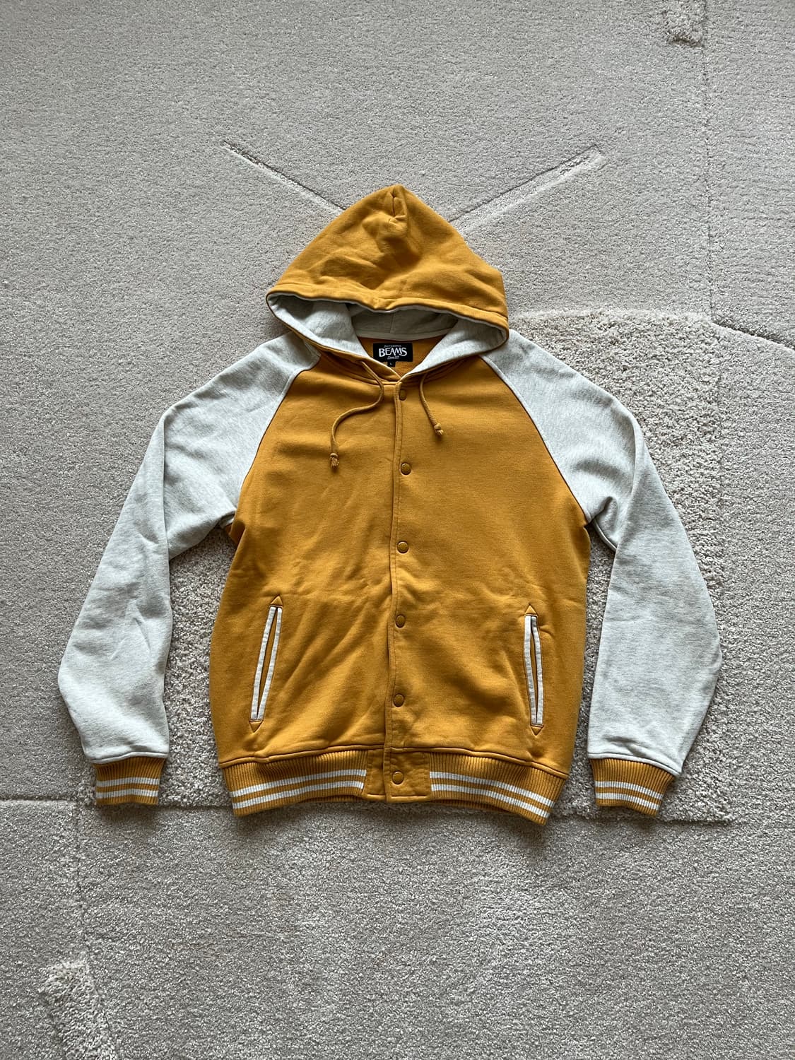 빔즈 투톤 후디 바시티 자켓 (100) 상품이미지2