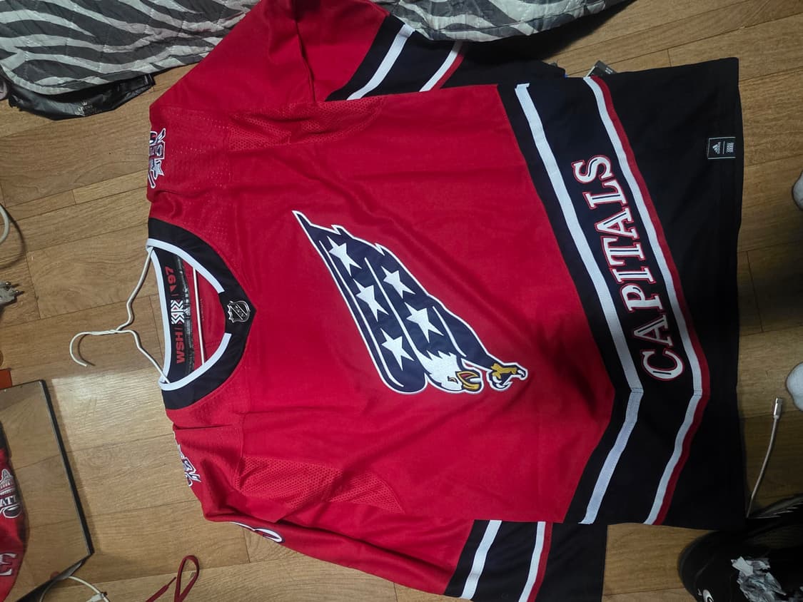 NHL 워싱턴 윌슨 하키 져지 상품이미지1