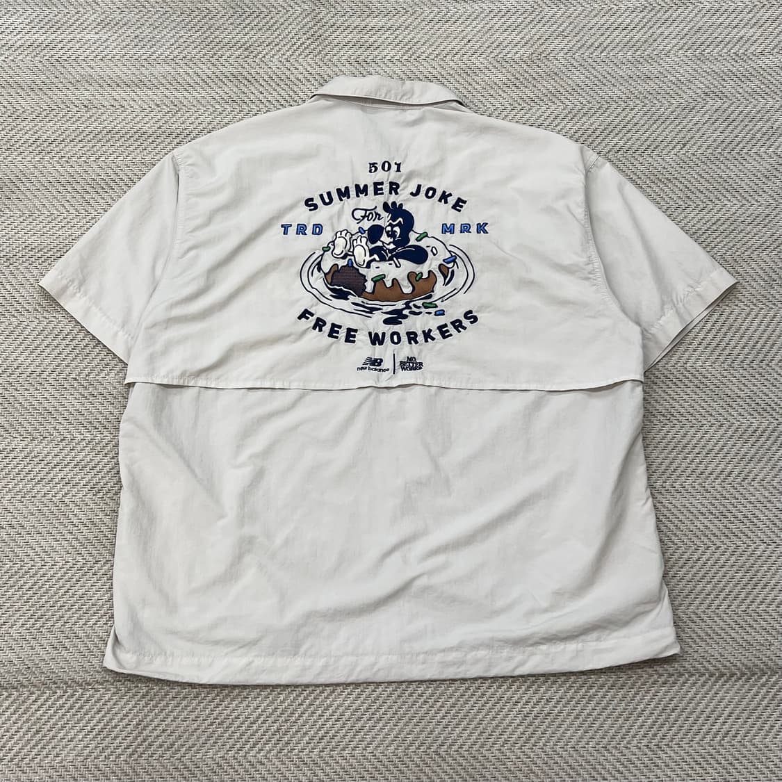 뉴발란스x모베러웍스 나일론셔츠 r3324 상품이미지2