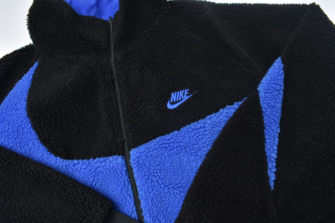 나이키 빅로고 쉐르파 리버시블 양면 후리스 플리스 집업 3XL N0780 상품이미지5