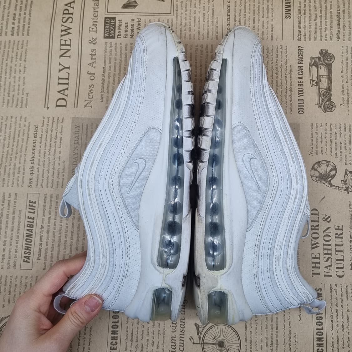 나이키 에어맥스 97 주니어운동화240  상품이미지5