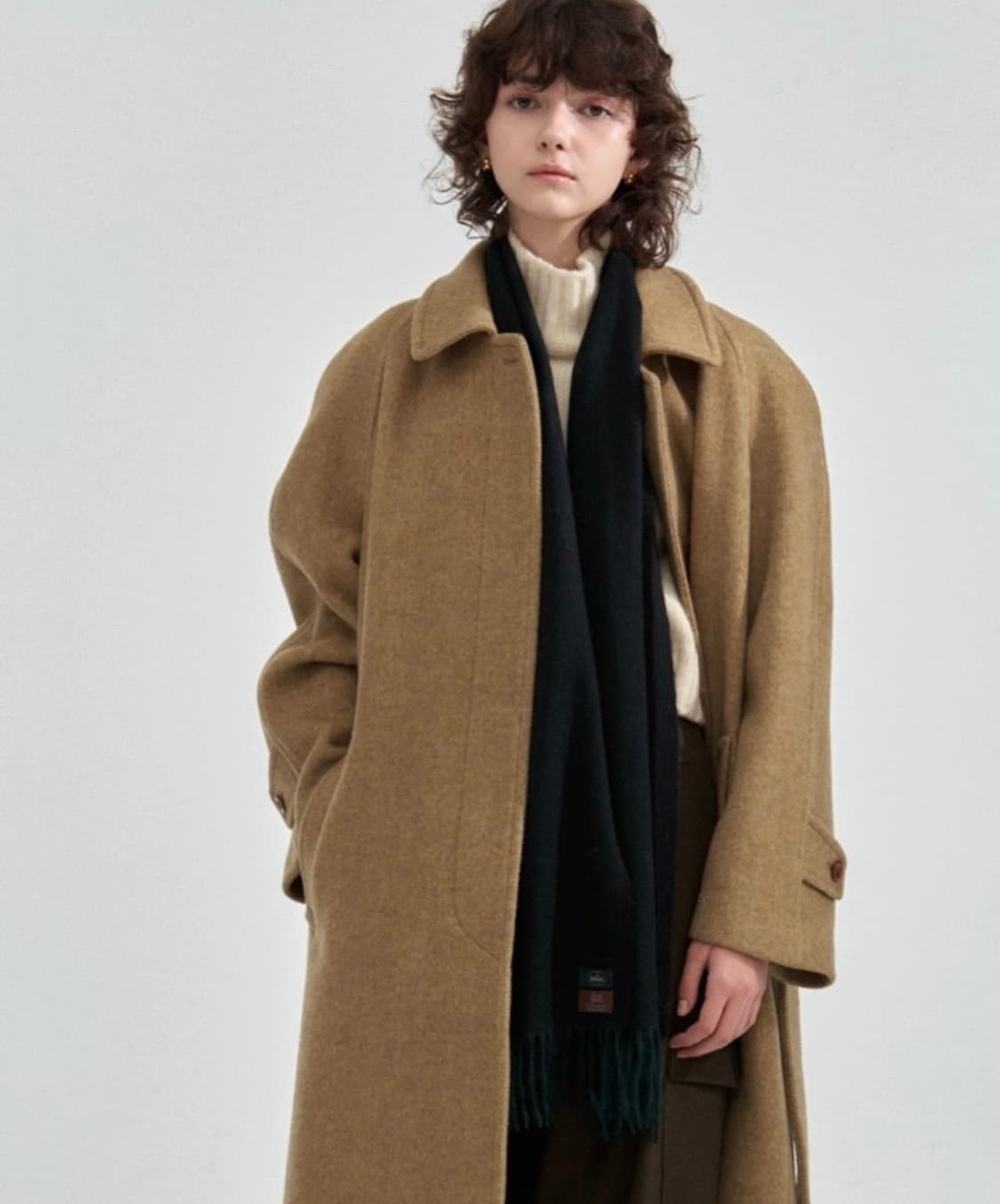 더바넷 헤링본 코트 상품이미지3