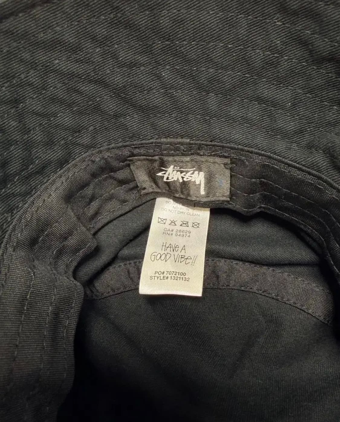 [L-XL] 스투시 버킷햇 블랙 상품이미지3