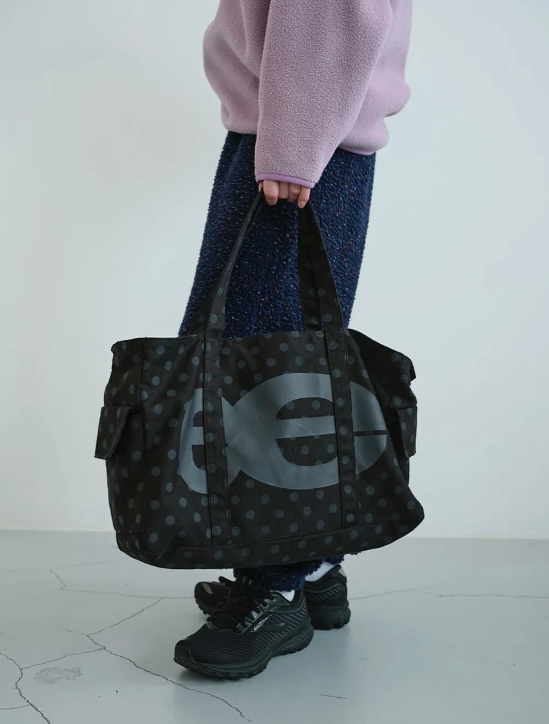 엔조블루스 스퀘어 숄더백 블랙 상품이미지1