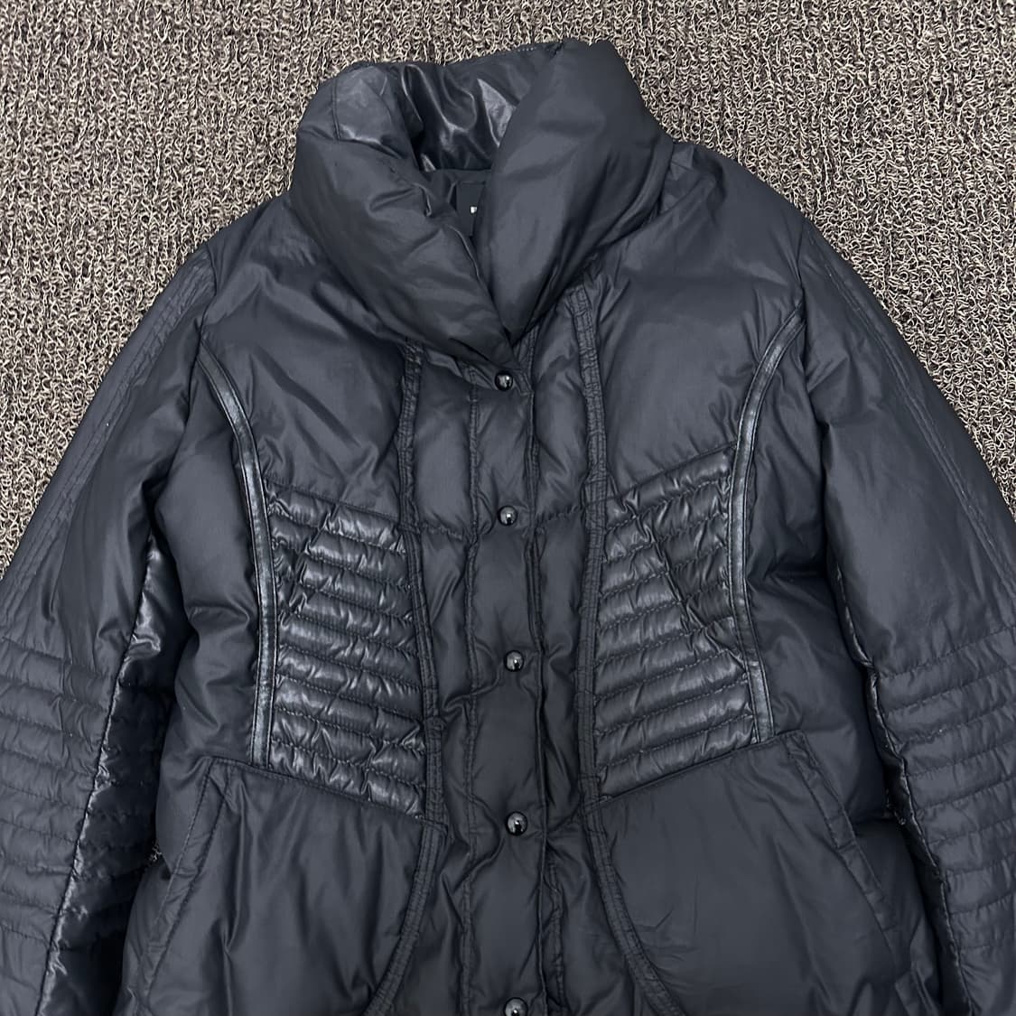 PRENDANG 쁘렝땅 려성 구스다운 패딩 블랙 85(XS) 상품이미지2