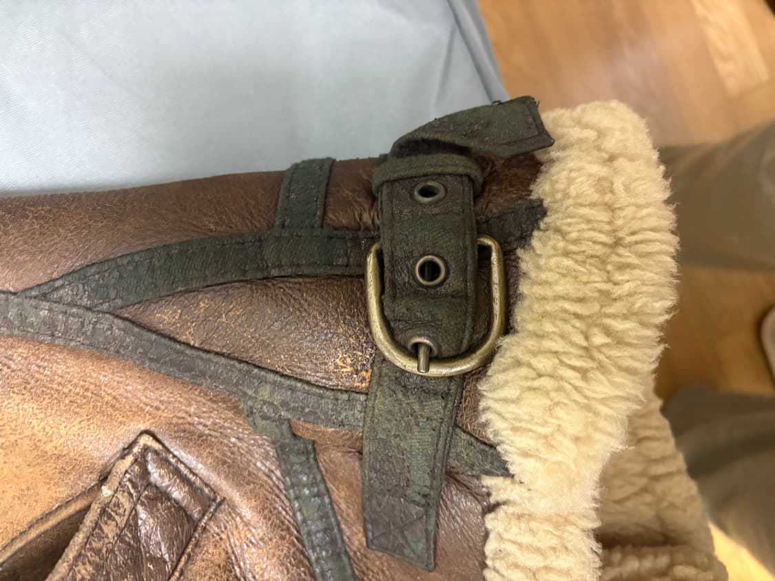 빈티지 B-3 무스탕 자켓 L 상품이미지4