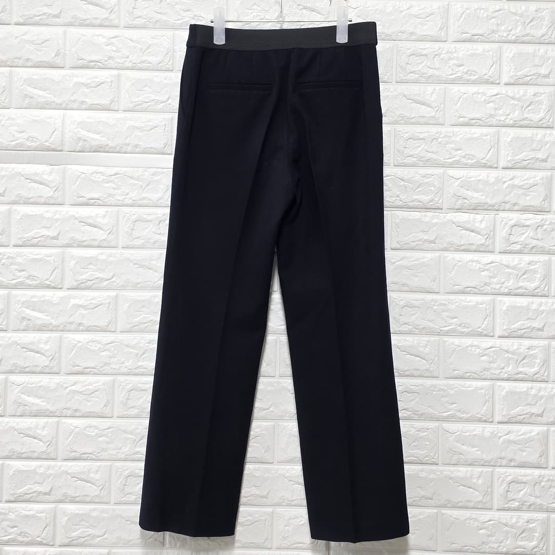 구호 KUHO 블랙 와이드 슬랙스 27인치 상품이미지4