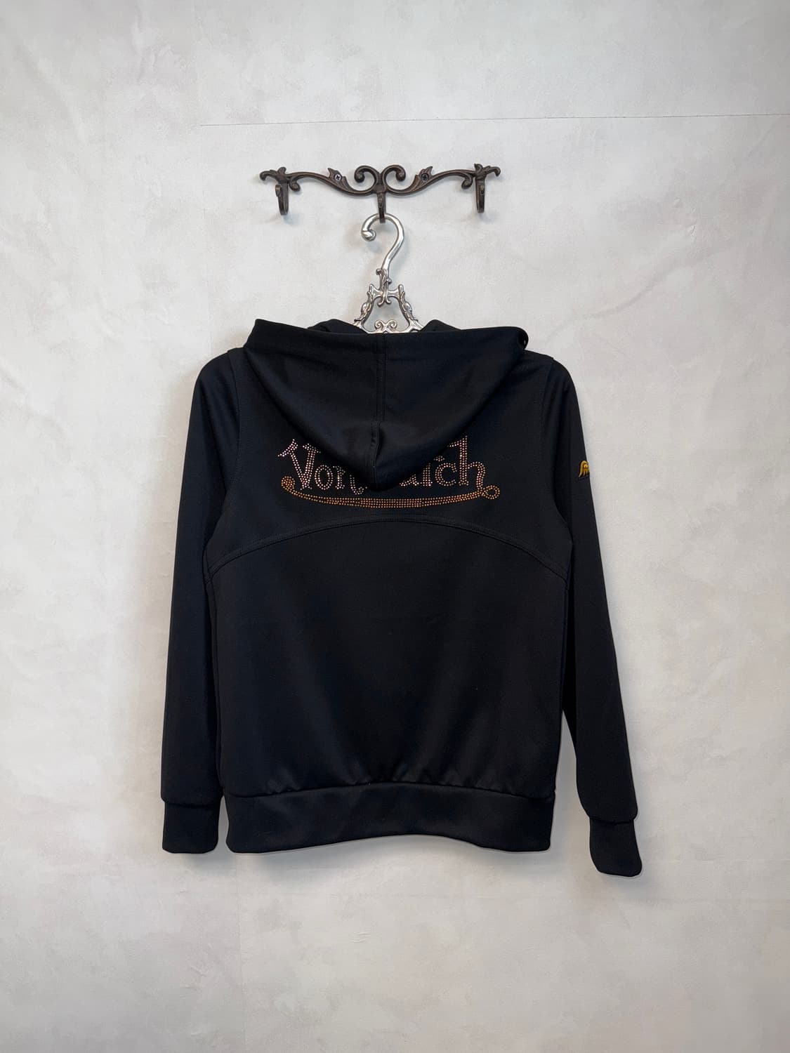 Von Dutch black cubic logo hood zipup  상품이미지3