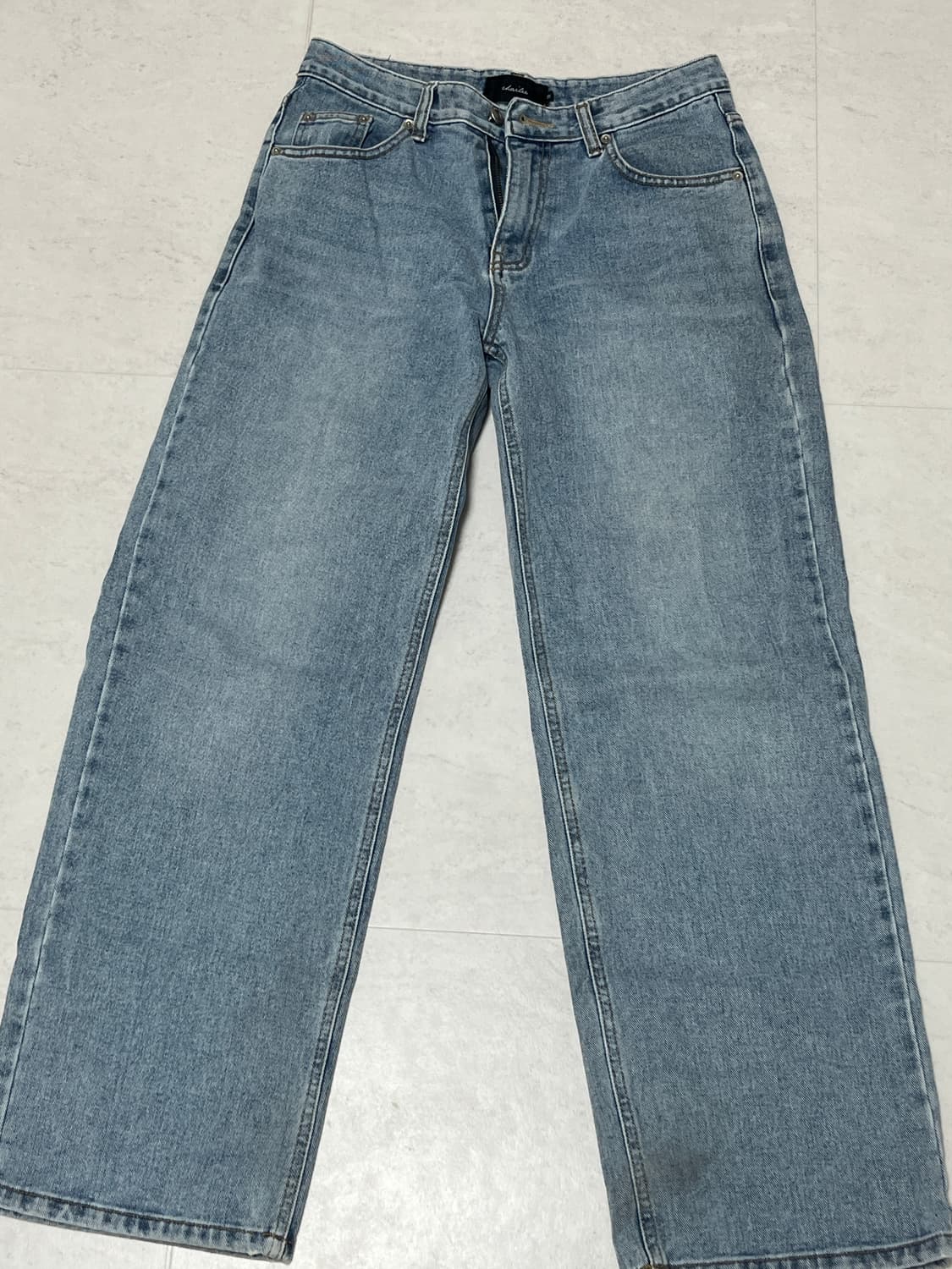 [chileethelabel] mid-rise wide jean 상품이미지2