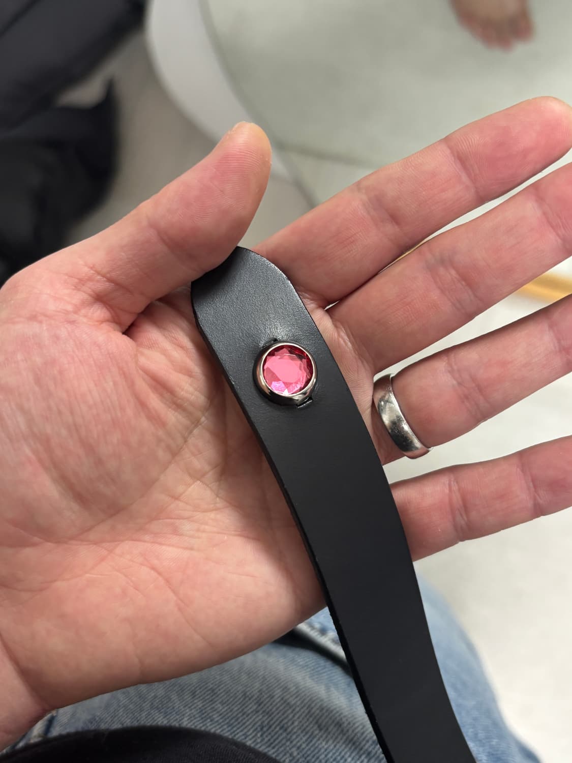 꼼데가르송 옴므 플러스 잼스톤 벨트 (새상품) 사이즈 m 상품이미지2