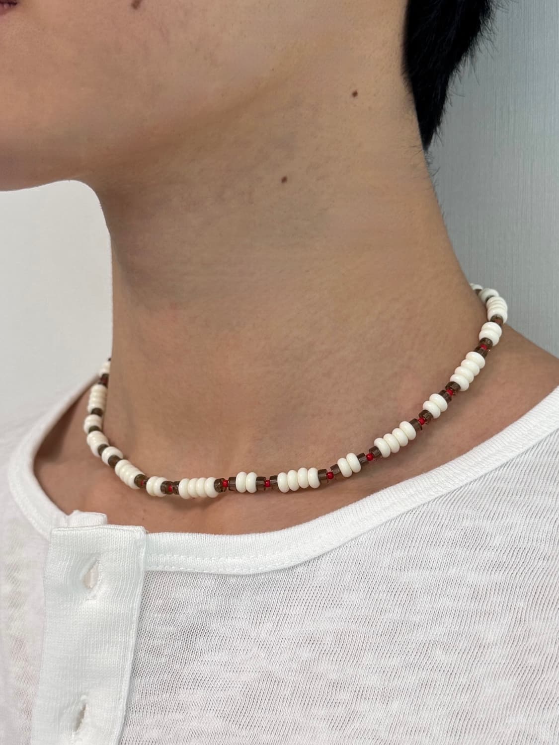 White Rhythm Necklace 상품이미지3